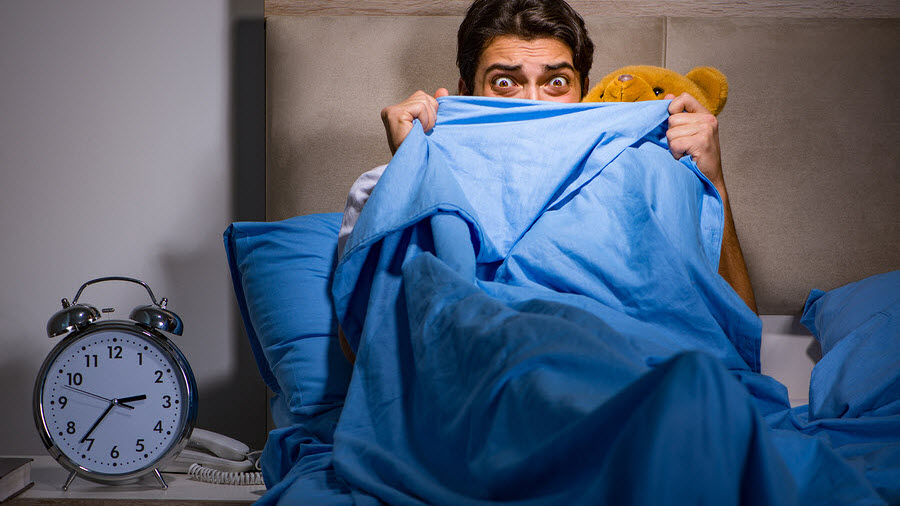 ScaredInBed